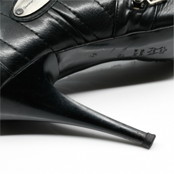 GIANMARCO LORENZI Leather Ankle Bootie Style Shoes US 9.5/EU 40 Made in Italy - Picture 10 of 16